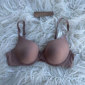 Skims Fits Everybody T-shirt Bra Sienna Size 34C